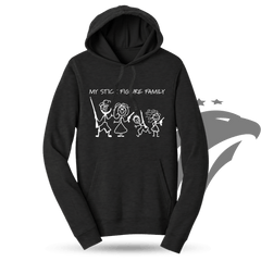 My Stick Figure Family Hoodie
