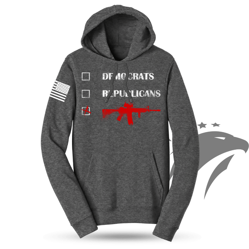 Republicans Democrats AR15 Hoodie