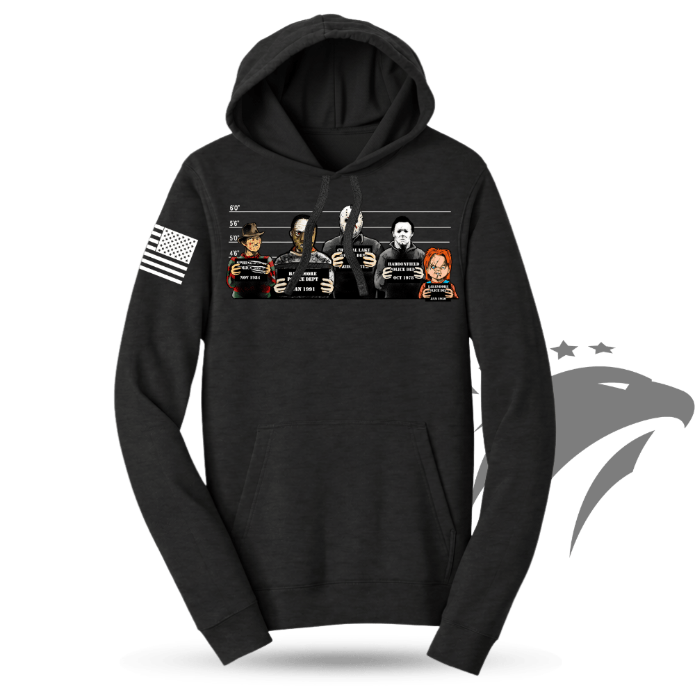 The Usual Horror Suspects Halloween Hoodie