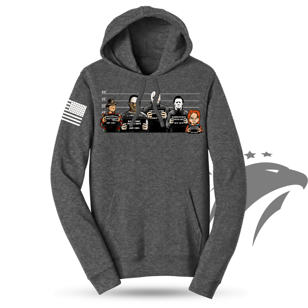 The Usual Horror Suspects Halloween Hoodie