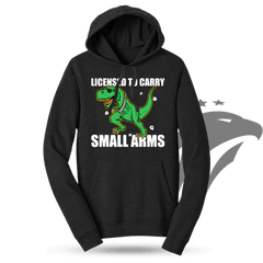 Licensed to Carry Small Arms Hoodie