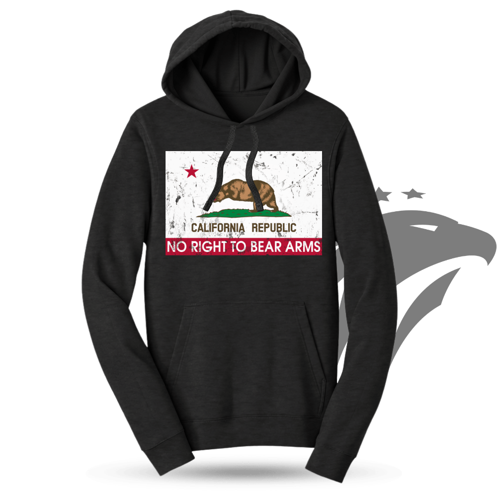 California Republic No Right To Bear Arms Hoodie