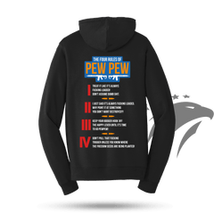 The Four Rules of Pew Pew Hoodie
