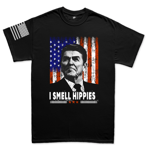 I Smell Hippies - Reagan Shirt