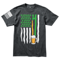 Irish American Beer Flag T-shirt