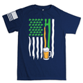 Irish American Beer Flag T-shirt
