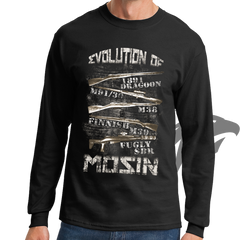 Evolution of Mosin Long Sleeve T-shirt