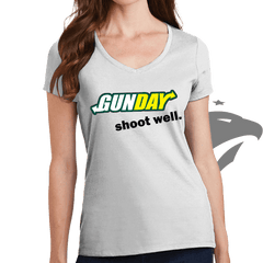 Ladies Gunday V-Neck T-shirt