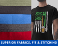 Irish American Beer Flag T-shirt