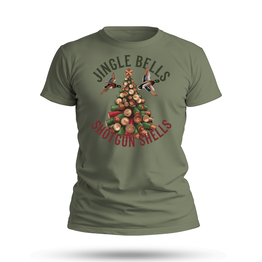Jingle Bells Shotgun Shells T-shirt