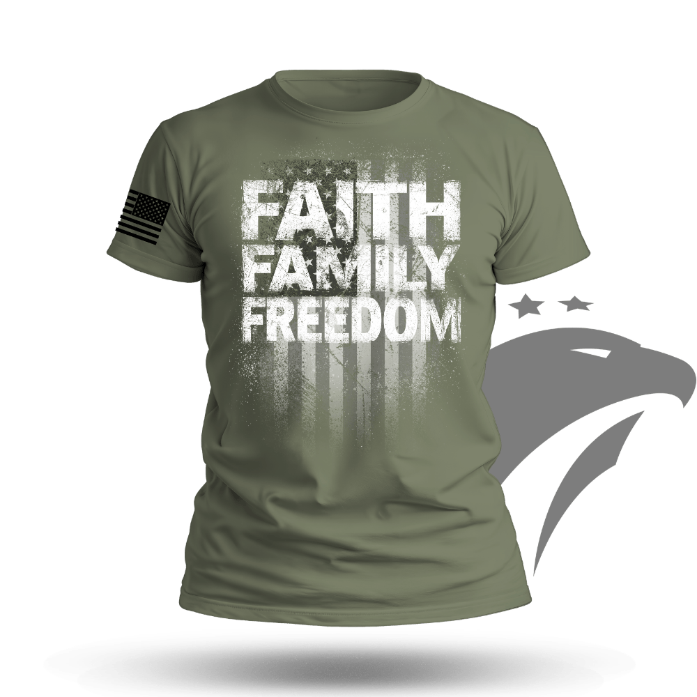 Faith Family Freedom T-shirt