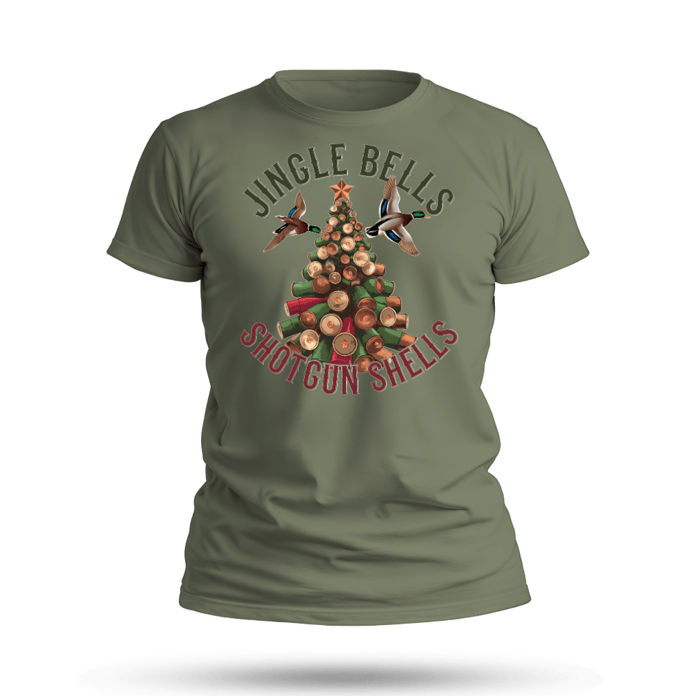Jingle Bells Shotgun Shells T-shirt