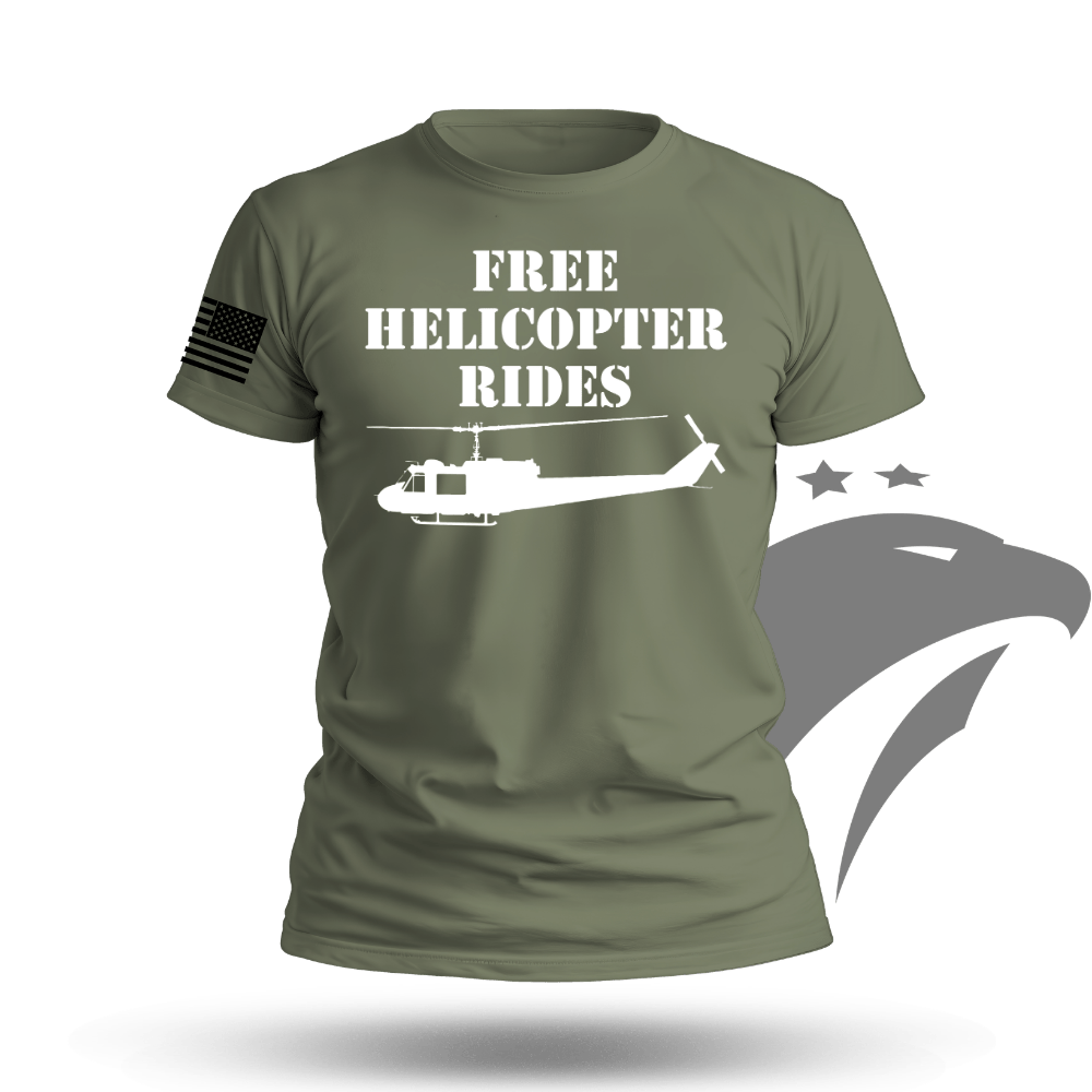 Free Helicopter Rides T-shirt