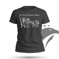 My Stick Figure Family T-shirt