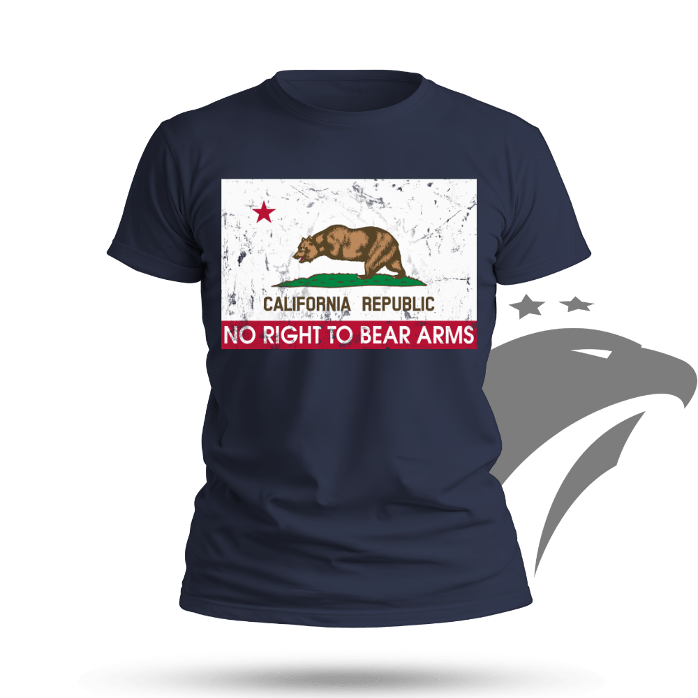 California Republic No Right To Bear Arms T-shirt