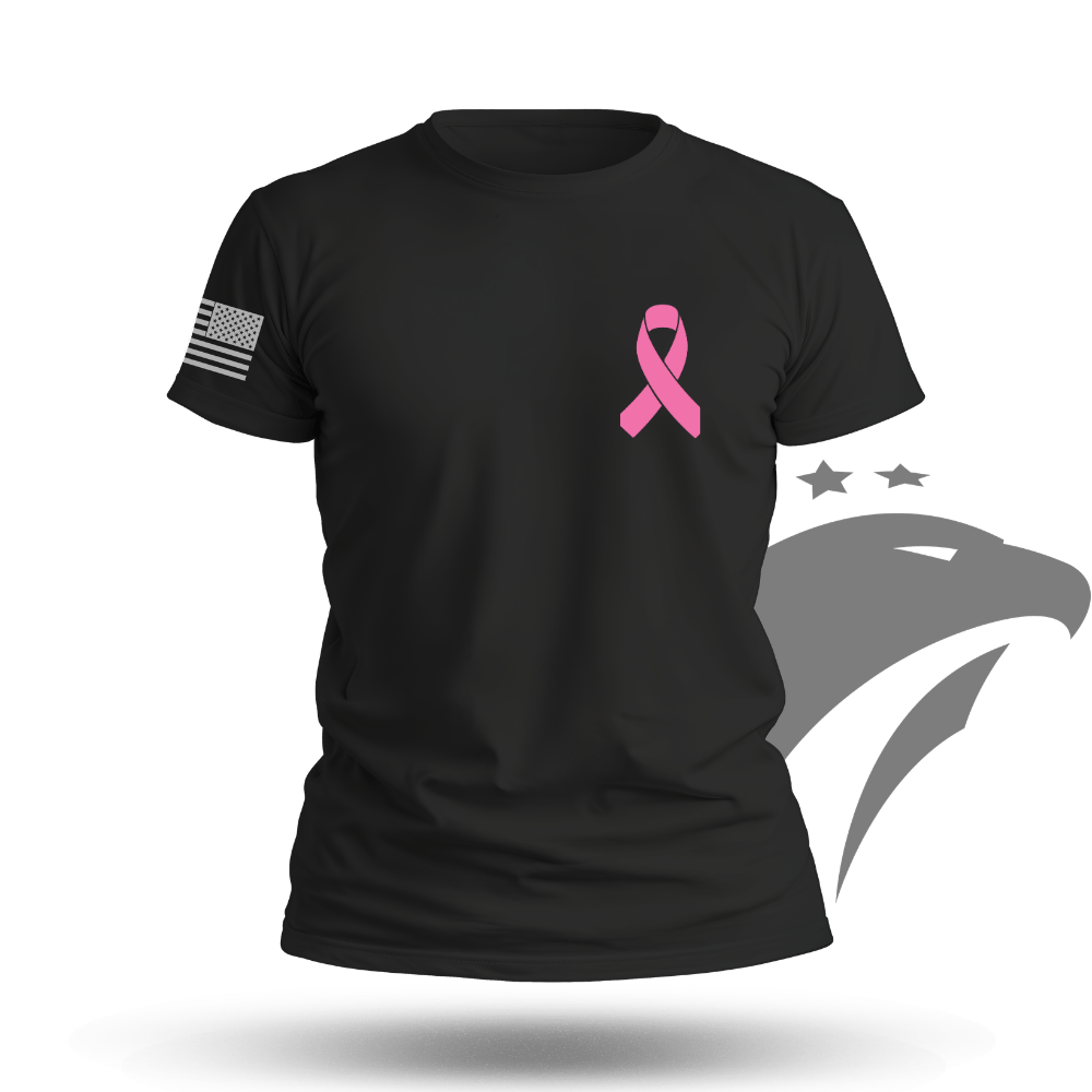 No One Fights Alone Breast Cancer Awareness T-shirt
