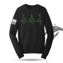 Gun Heartbeat Sweatshirt