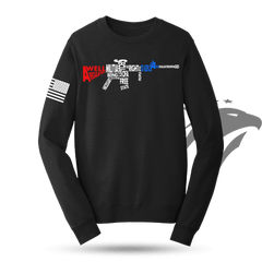 A Well Regulated Militia Rifle Sweatshirt