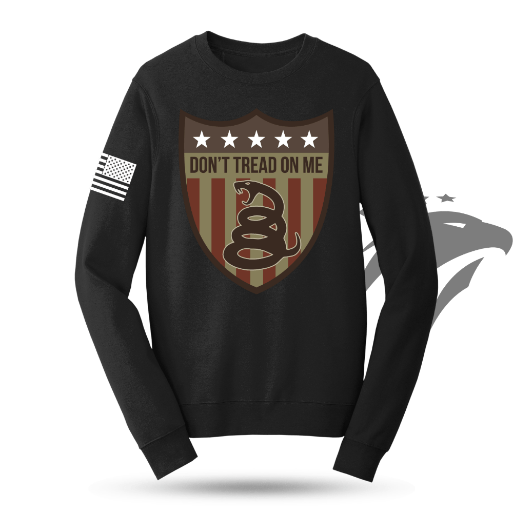 Don't Tread On Me (Shield) Sweatshirt