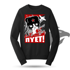 NIET Grumpy Russian Cat Sweatshirt