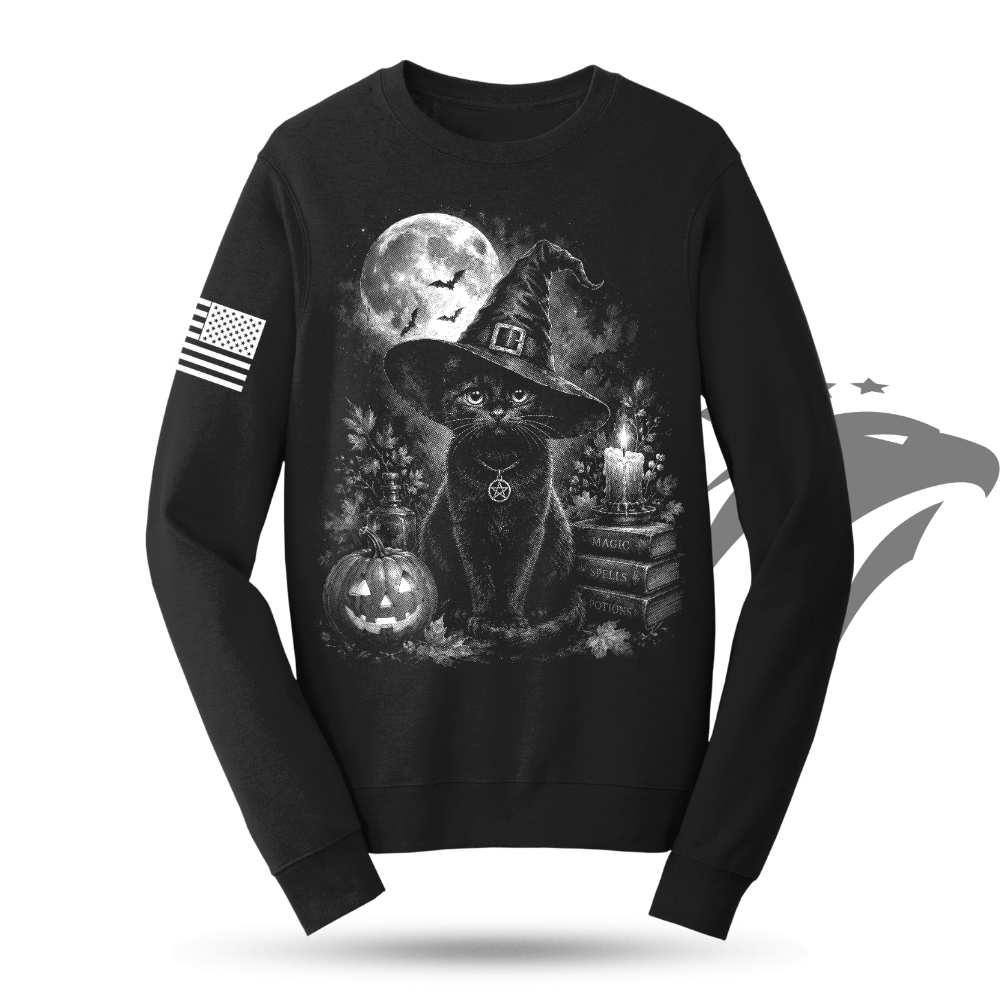 Midnight Spellcaster Halloween Sweatshirt
