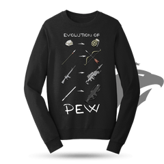 Evolution of Pew Sweatshirt