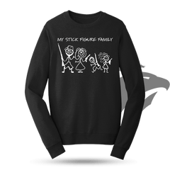 My Stick Figure Family Sweatshirt