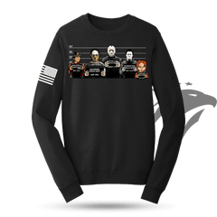 The Usual Horror Suspects Halloween Sweatshirt