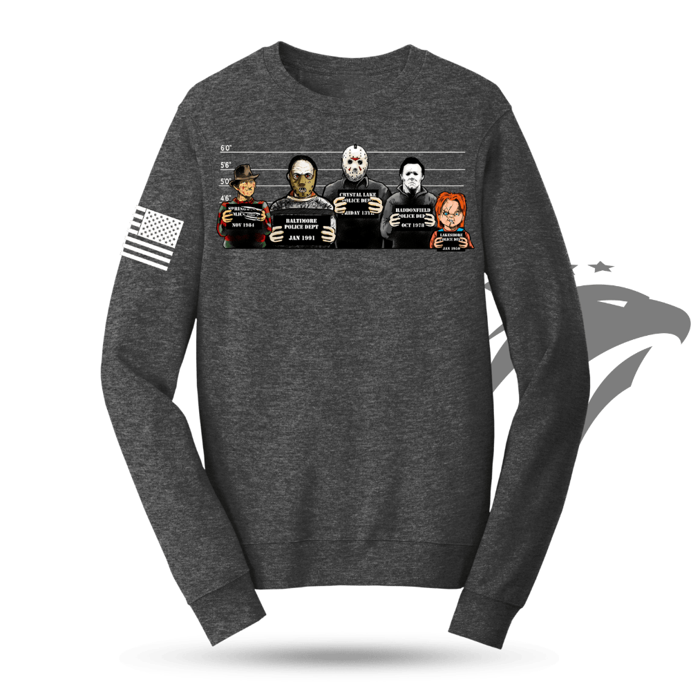 The Usual Horror Suspects Halloween Sweatshirt