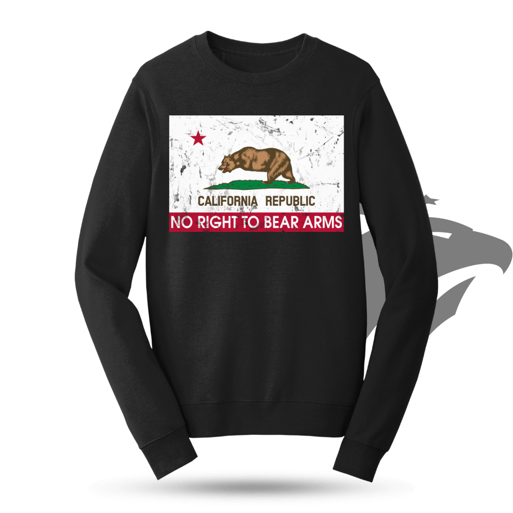 California Republic No Right To Bear Arms Sweatshirt