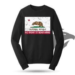 California Republic No Right To Bear Arms Sweatshirt