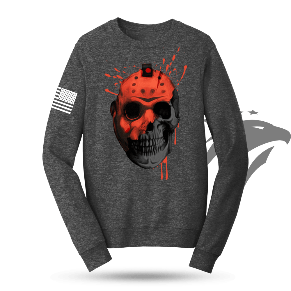 Unmasked Voorhees Halloween Sweatshirt