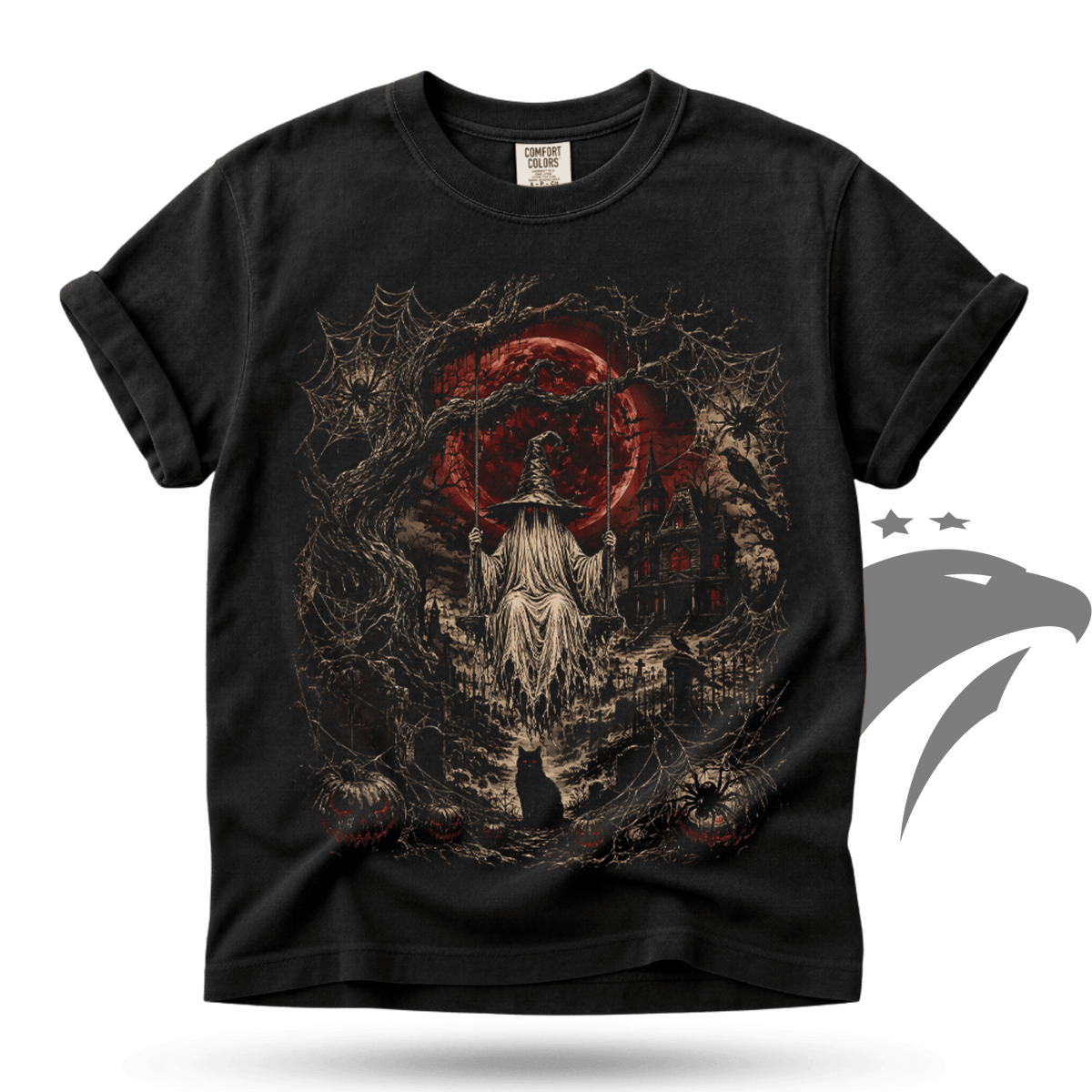 Blood Moon Gothic Halloween Comfort Colors® T-Shirt T-shirt