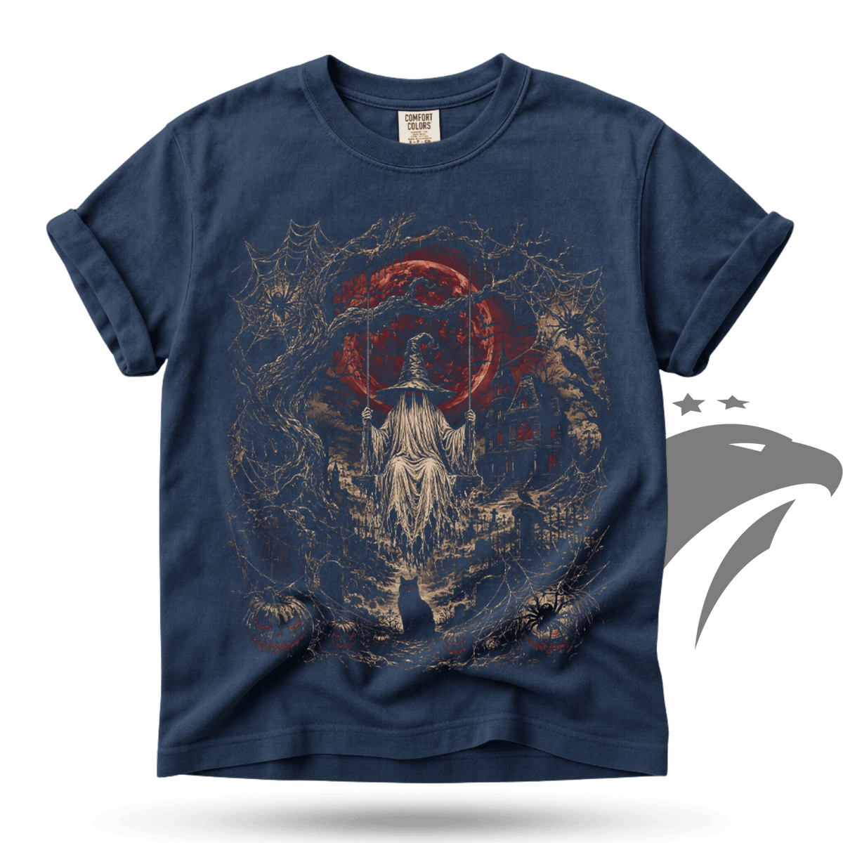 Blood Moon Gothic Halloween Comfort Colors® T-Shirt T-shirt