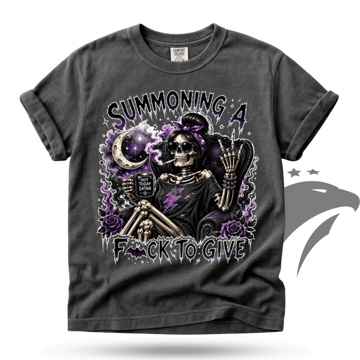 Summoning a Fuck to Give Halloween Comfort Colors® T-Shirt