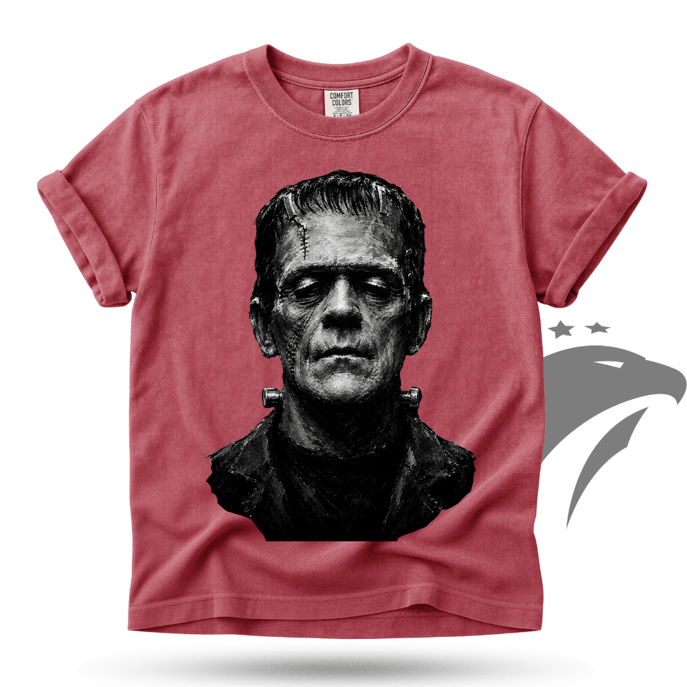Frankenstein Portrait Halloween Comfort Colors® T-shirt