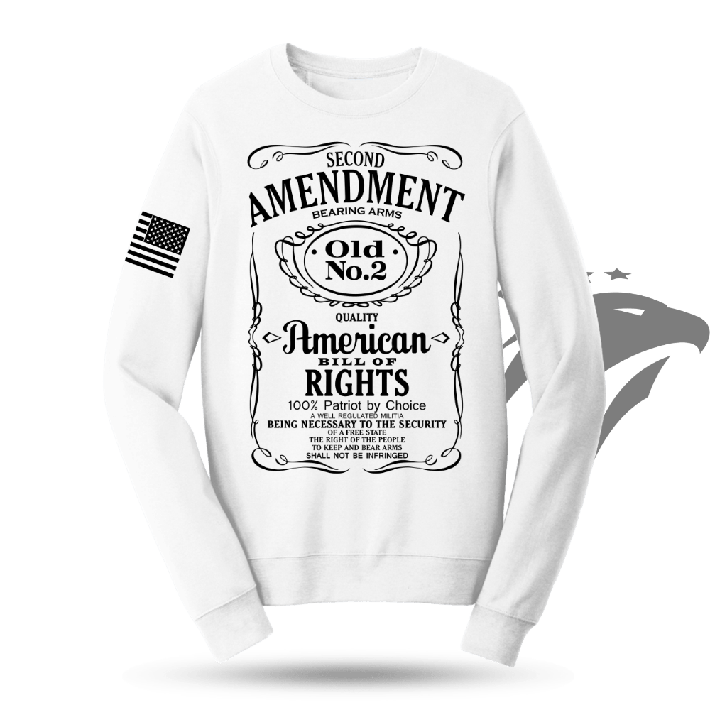 2nd Amendment Whiskey Mens Sweatshirt