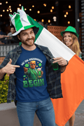 Let the Shenanigans Begin Trump Irish T-shirt