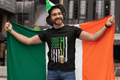Irish American Beer Flag T-shirt