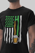 Irish American Beer Flag T-shirt