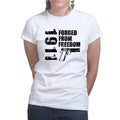 1911 Forged From Freedom Ladies T-shirt