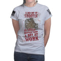 Ladies Bad Day of Shooting T-shirt