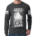 Bad Day of Shooting Long Sleeve T-shirt