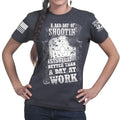 Ladies Bad Day of Shooting T-shirt