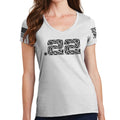 Made of 22 Ladies V-Neck T-shirt