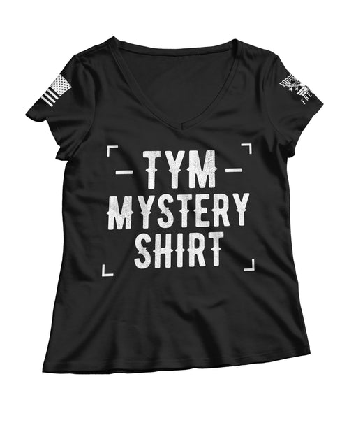 Ladies The Yankee Marshal Mystery V-Neck T-shirt