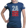2A Paid For In Blood of Patriots Ladies T-shirt