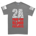 2A Paid For In Blood of Patriots Mens T-shirt