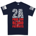 2A Paid For In Blood of Patriots Mens T-shirt