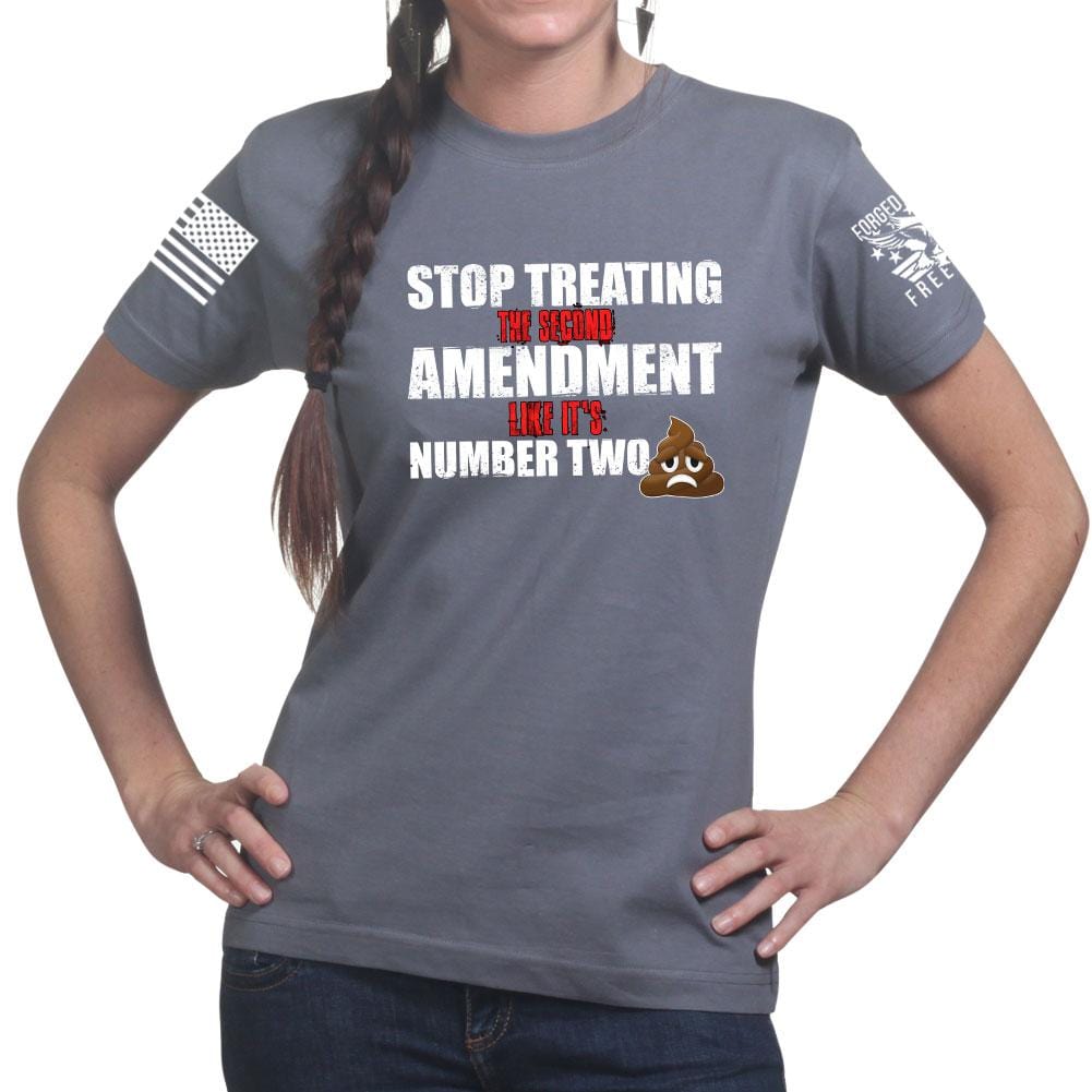 Ladies 2nd Not Number Two T-shirt